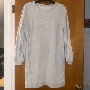 LOFT Lounge sweatshirt dress